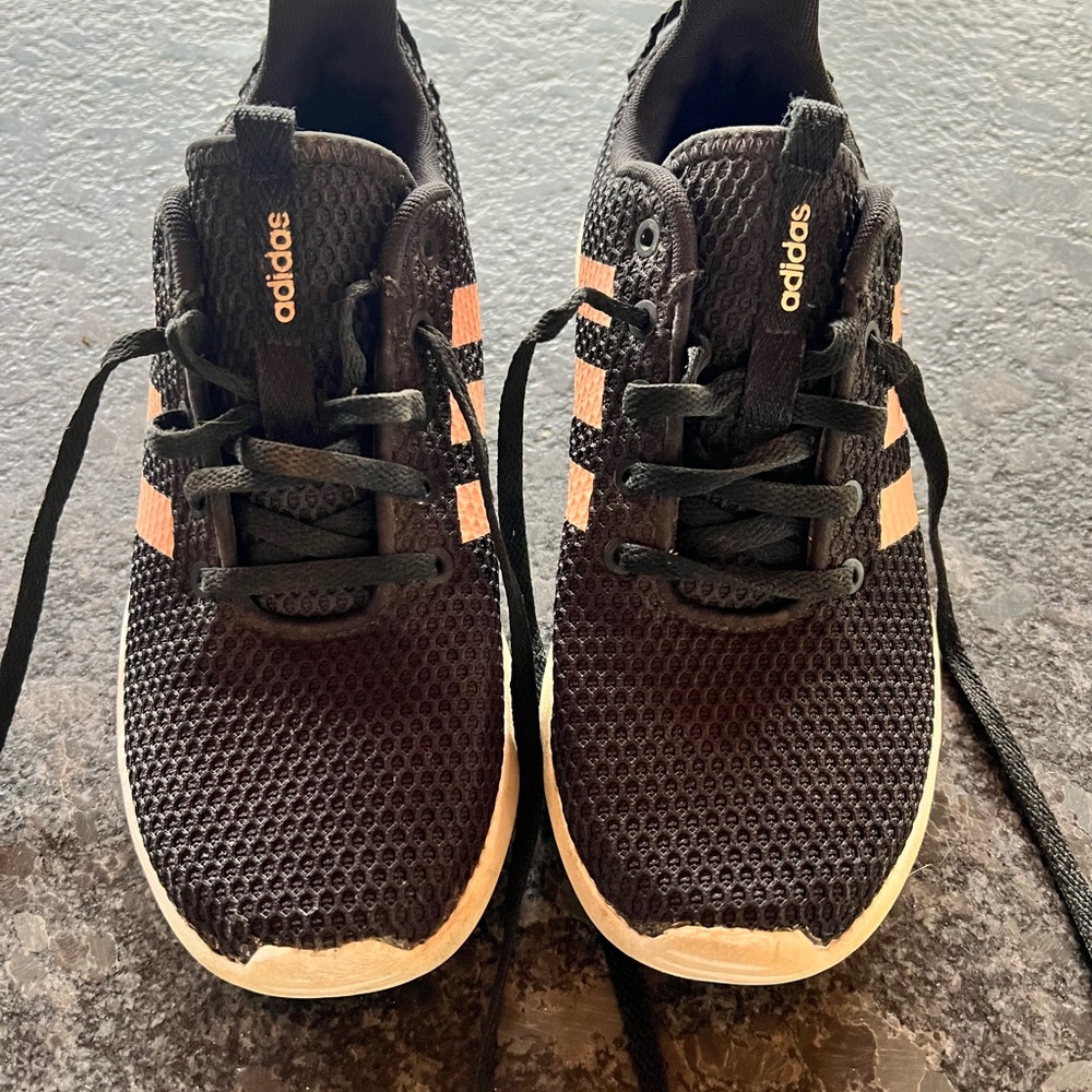 Lightly used youth Adidas shoes